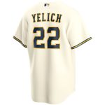 Milwaukee Brewers Pro Shop – youth milwaukee brewers christian yelich nike cream home replica player jersey Team Clothing and Headwear
