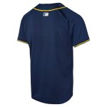 Milwaukee Brewers Pro Shop – youth milwaukee brewers nike navy alternate limited jersey Team Clothing and Headwear